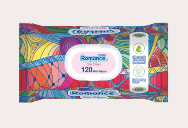 Romance 120 wet wipes