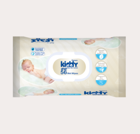 Kiddy Sensitive 56 Wet wipes