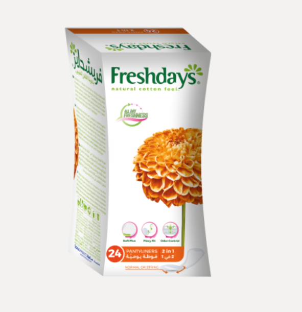Freshdays 2 in 1 24 Pads