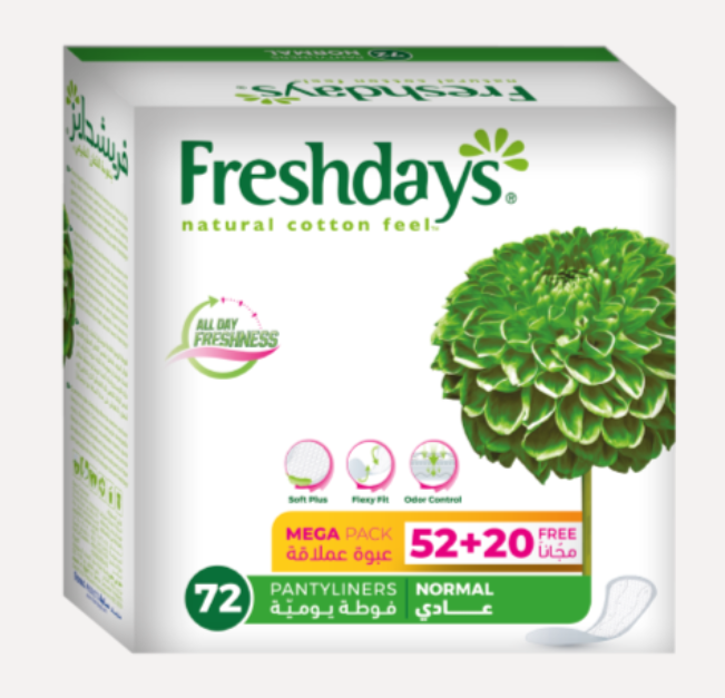 Freshdays Normal 72 Pads